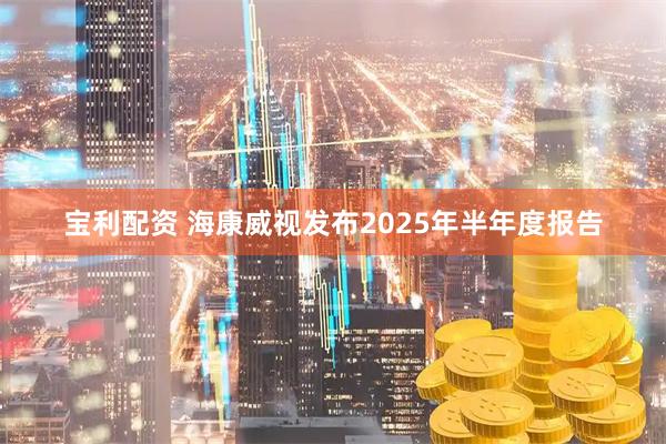宝利配资 海康威视发布2025年半年度报告